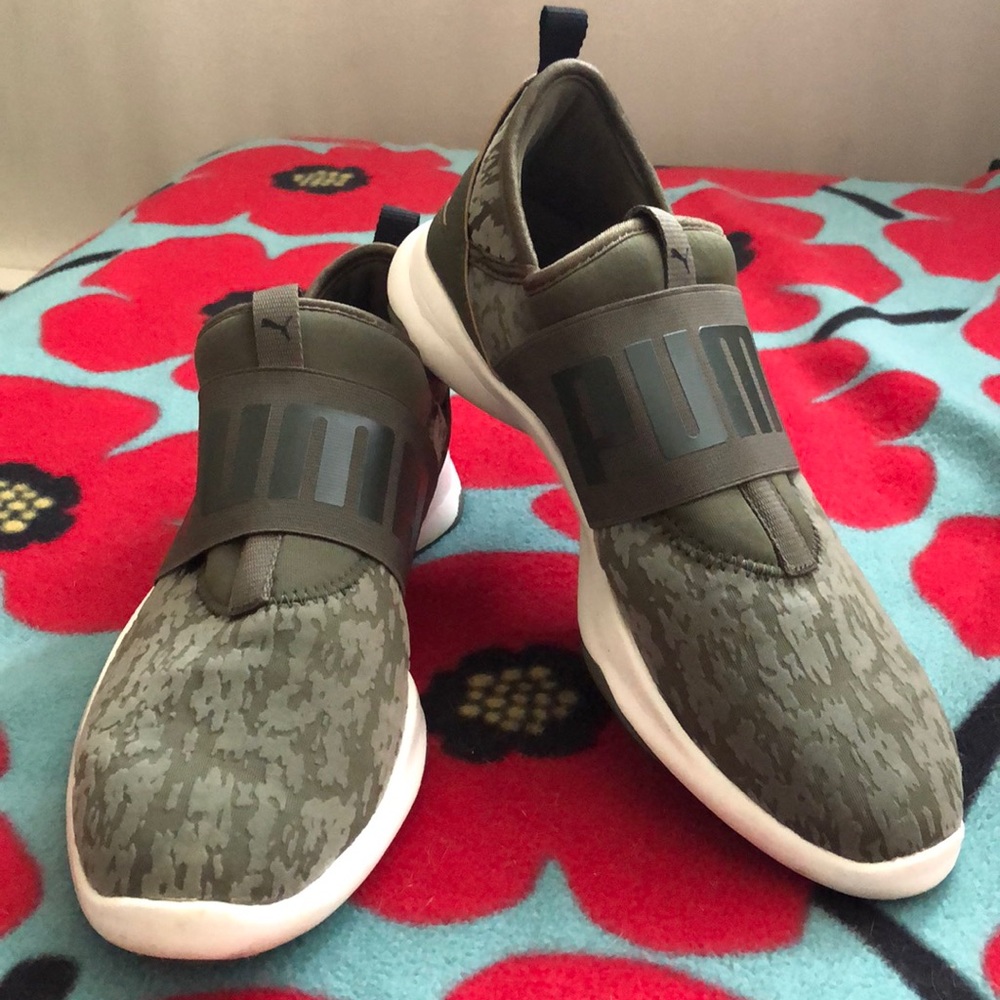 PUMA slip-on sneakers!